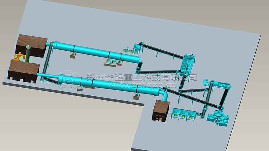 双模造粒生物有机肥生产设备